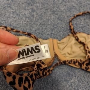 American Apparel Leopard bikini TOP